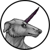 Unicorn Horn Onyx Borzoi